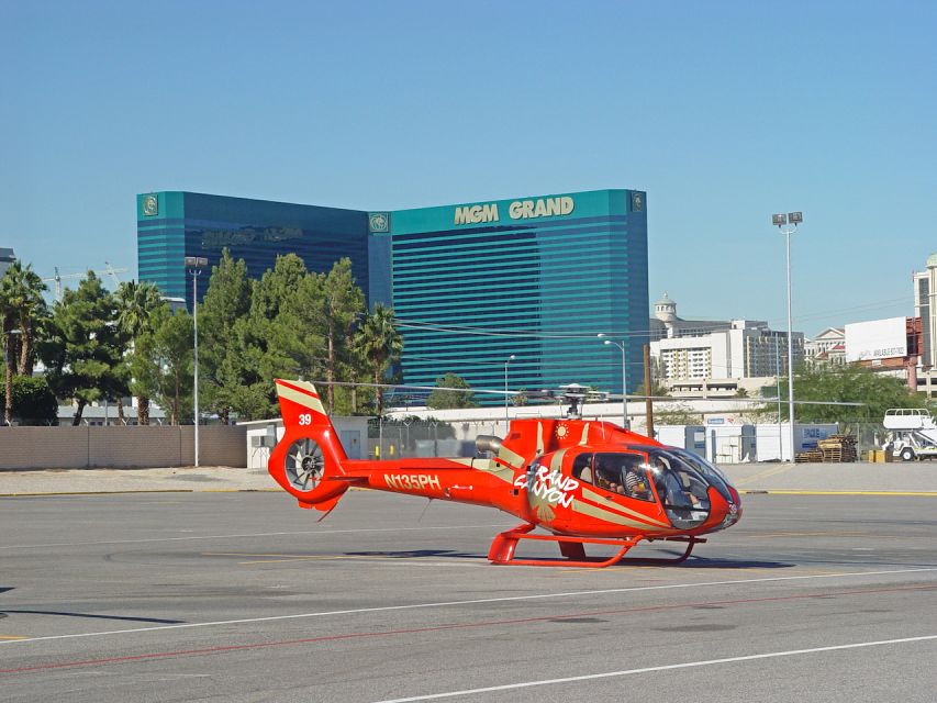 Las Vegas: Grand Canyon Helicopter Air Tour With Vegas Strip - Inclusions