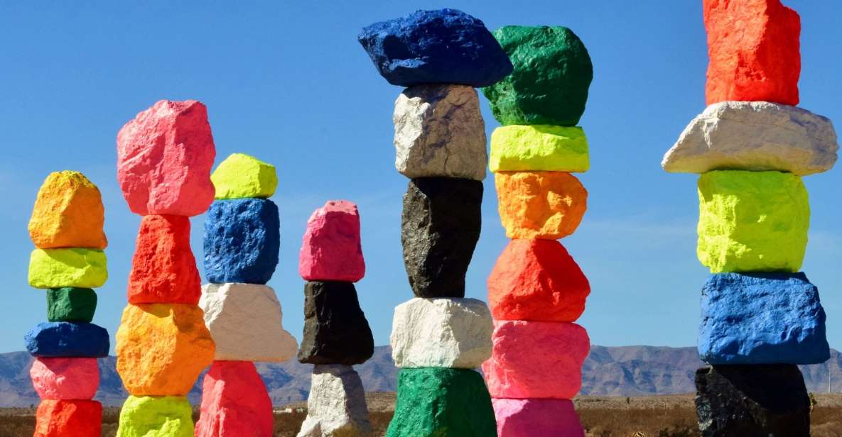 Las Vegas: Mojave Desert, 7 Magic Mountains, Vegas Sign Tour - Tour Highlights