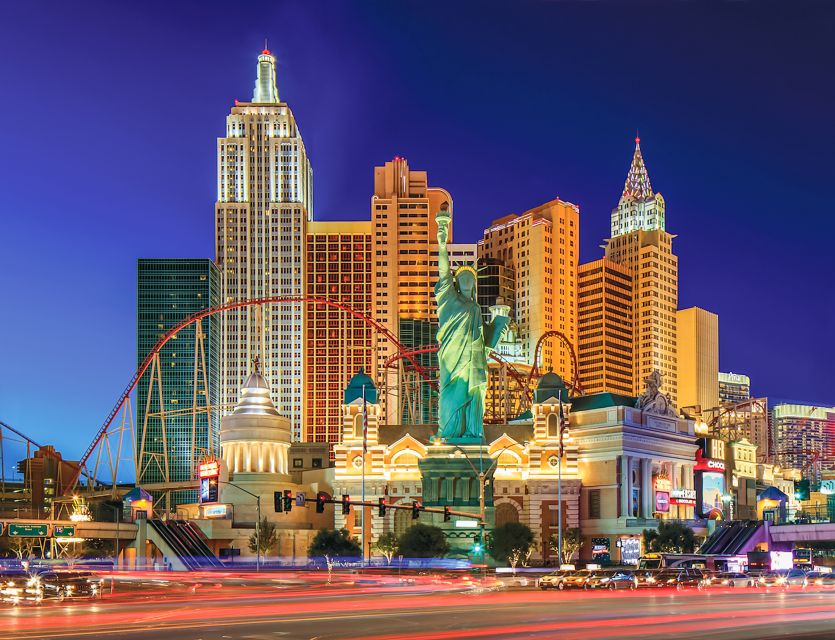 Las Vegas: New York-New York Hotel Big Apple Coaster Ride - Speeds Reaching Almost 70 Miles Per Hour