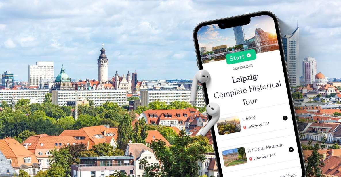 Leipzig: English Self-Guided Audio Tour on Your Phone - Booking and Cancellation