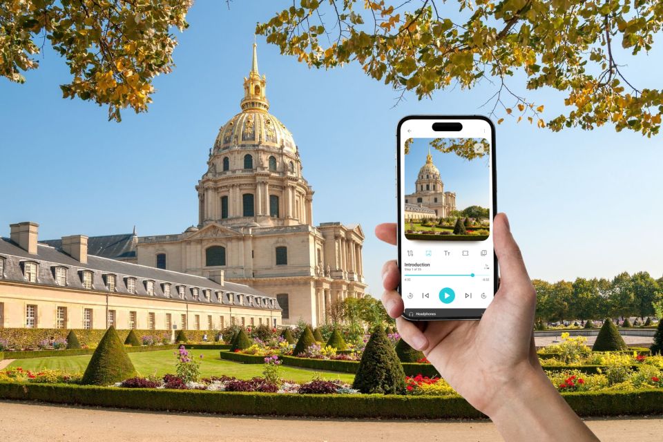 Les Invalides and Army Museum Ticket & In-App Audio Tour - Whats Included in the Tour Package