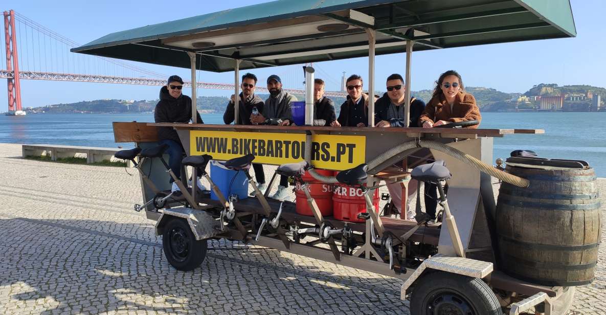 Lisbon: Beer Bike Tour With Sangria and Beer - Cycling Past the MAAT