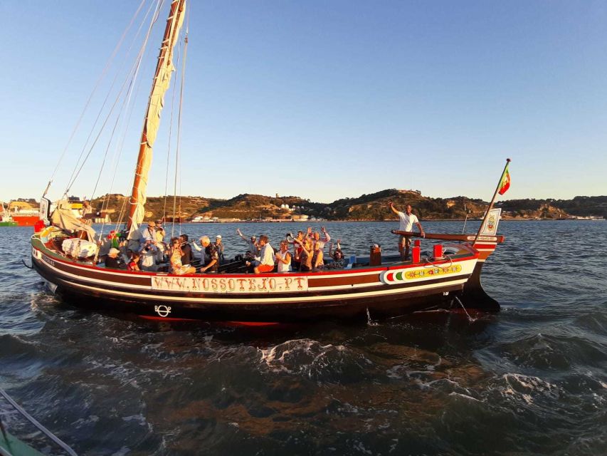 Lisbon: River Tagus Sightseeing Cruise in Traditional Vessel - Onboard Experience