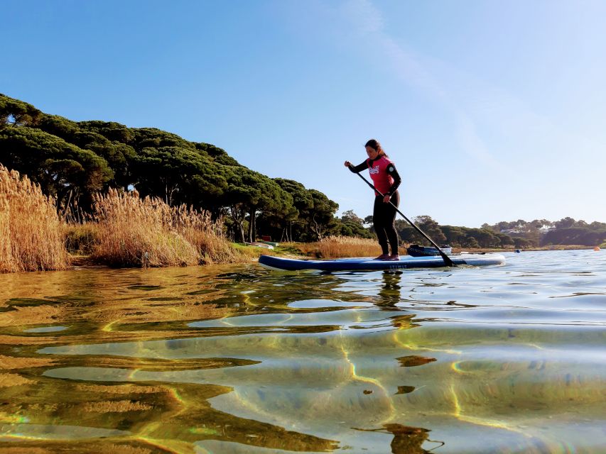 Lisbon: Stand Up Paddle Adventure at Albufeira Lagoon - Included in the Tour