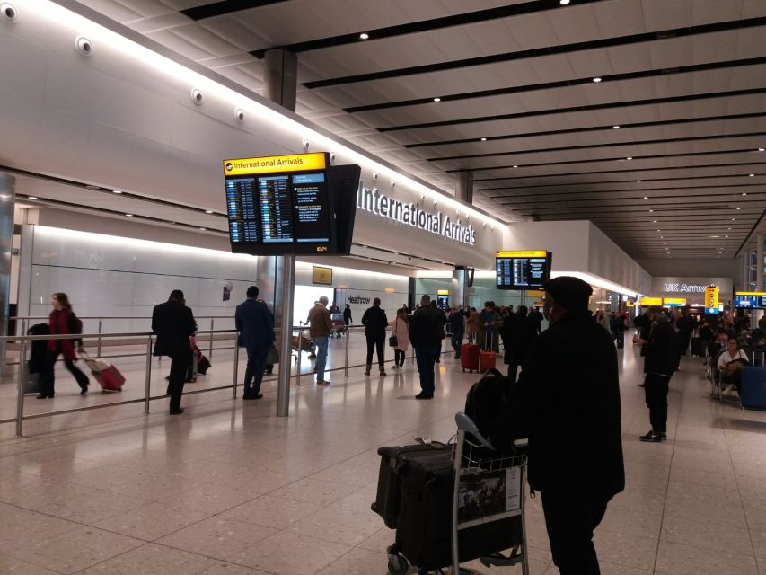 London Airports: Shared Transfer to London Hotels - Transfer Inclusions and Services