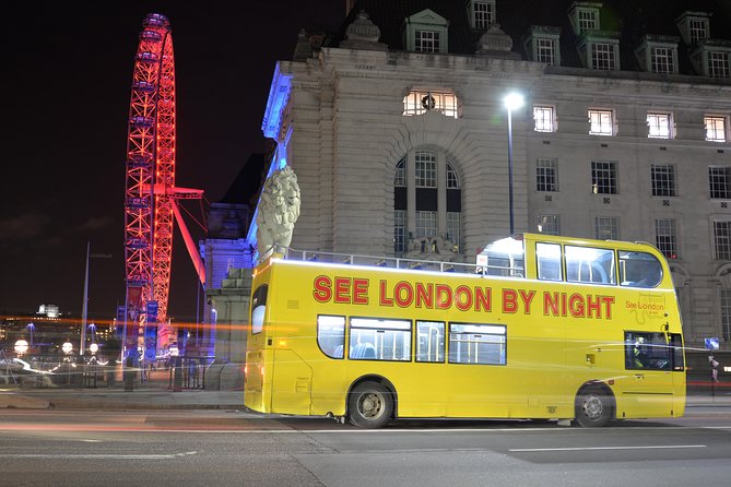 London by Night Sightseeing Tour - Open Top Bus - Tour Schedule