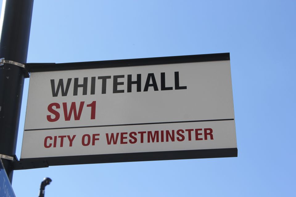 London: Central, Whitehall, and Westminster Walking Tour - Witnessing the Changing of the Guard