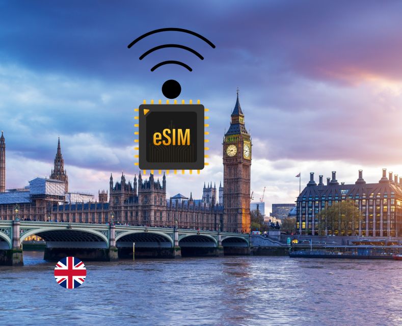 London: Esim Internet Data Plan for United Kingdom UK 4g/5gb - Esim Activation