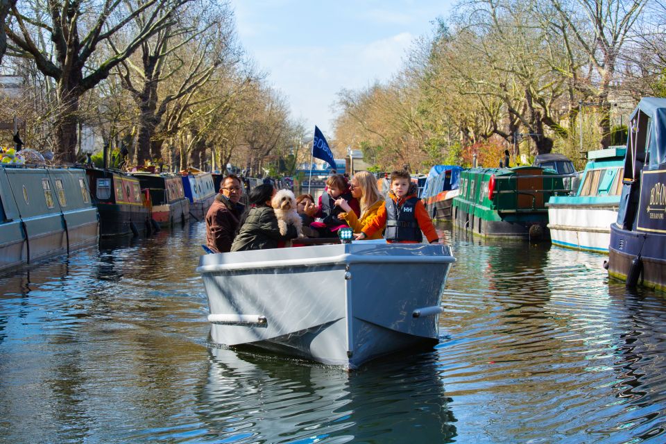 London: GoBoat Rental for Regents Canal & Paddington Basin - Picnicking on the Water