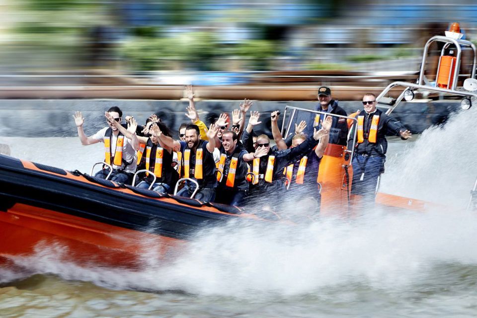 London: Speedboat Tour Through Heart of the City - Inclusions and Amenities