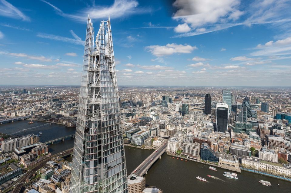 London: the Shard Entry Ticket With Champagne - Multimedia Exhibits on Londons History