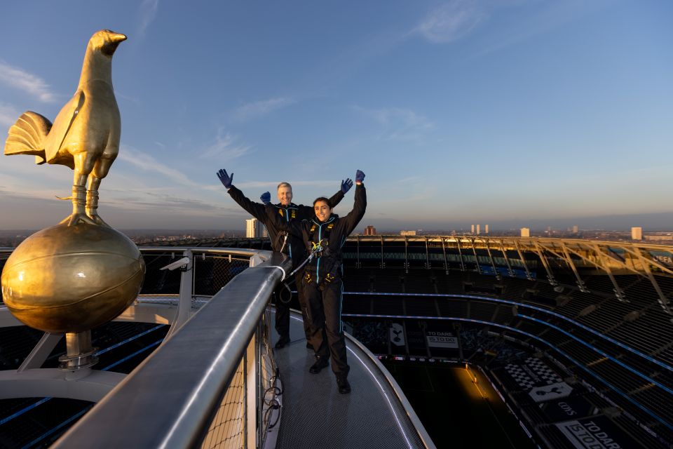 London: Tottenham Hotspur Stadium Skywalk Experience - Breathtaking Pitch Views