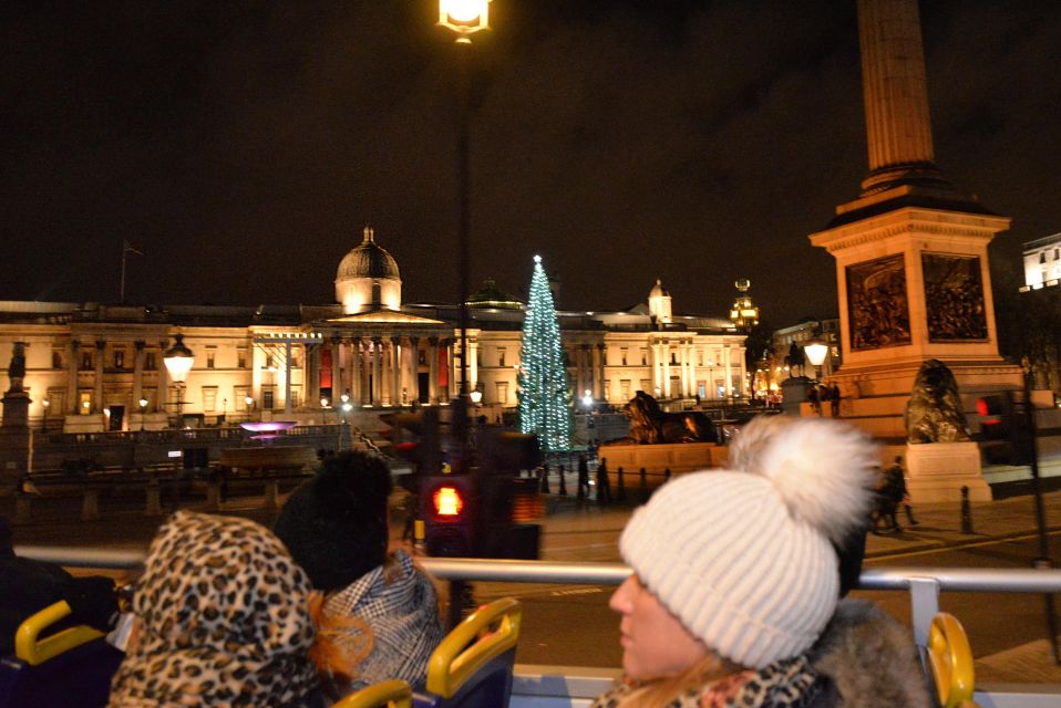 London: Winter Lights Open-Top Bus Tour With Guide - Highlights