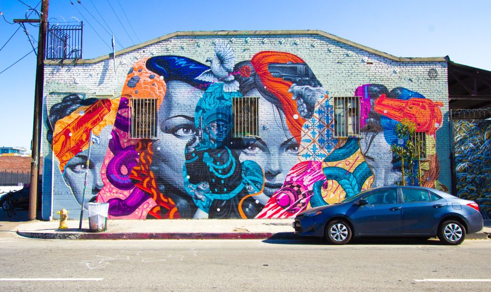 Los Angeles: Arts District Bike Tour & Urban Adventure - Exploring Street Art