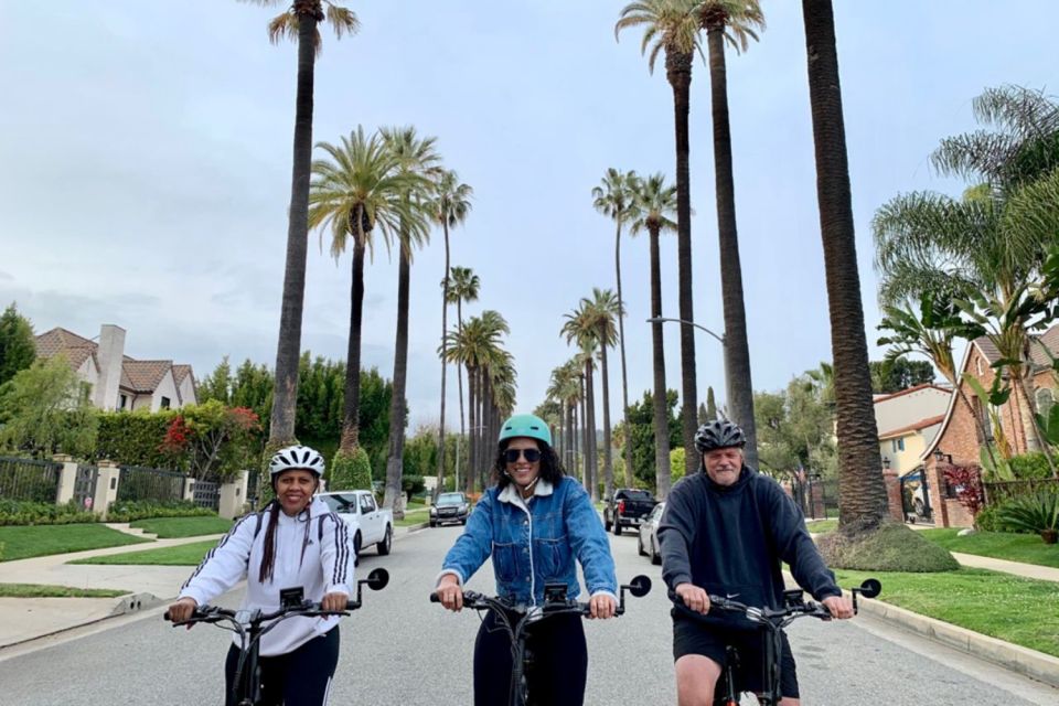 Los Angeles: Guided Beverly Hills E-Bike Tour - Inclusion Details