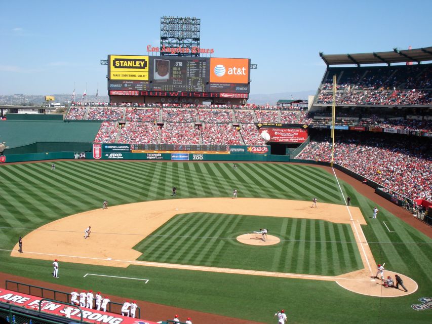 Los Angeles: LA Angels Baseball Game Ticket at Angel Stadium - Witnessing MLB Stars in Action