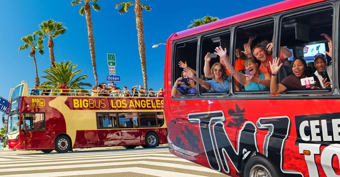 Los Angeles: TMZ Celebrity Tour & 1-Day Hop-on Hop-off Tour - Tour Features and Inclusions