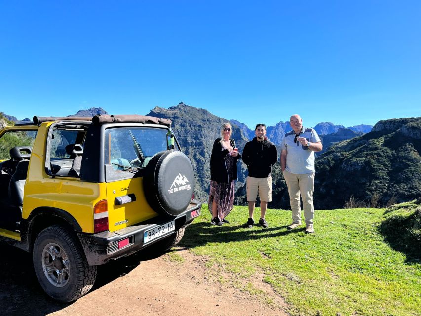 Madeira: Full-Day Jeep Tour With Guide and Pickup - Inclusions and Exclusions