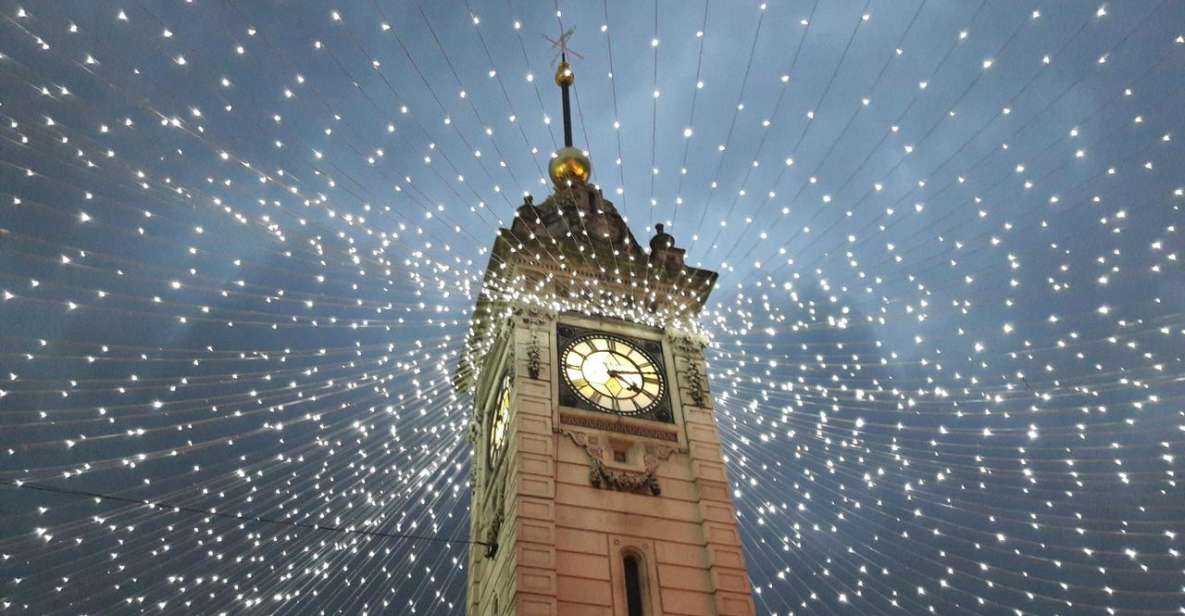 Magical Christmas Journey Through Brighton - Historic Charm of Jubilee Clock Tower