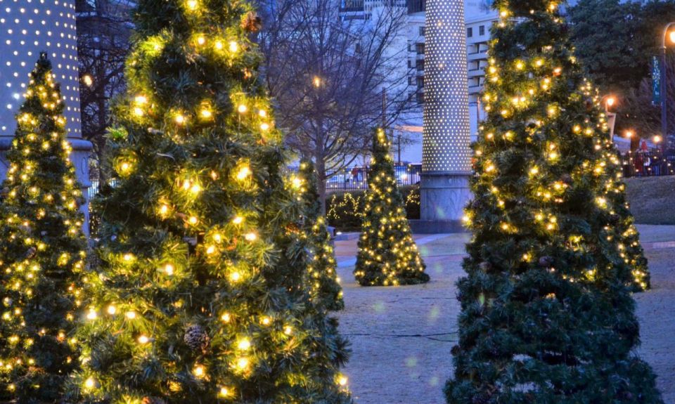 Magical Christmas Walking Tour in Atlanta - Tour Itinerary