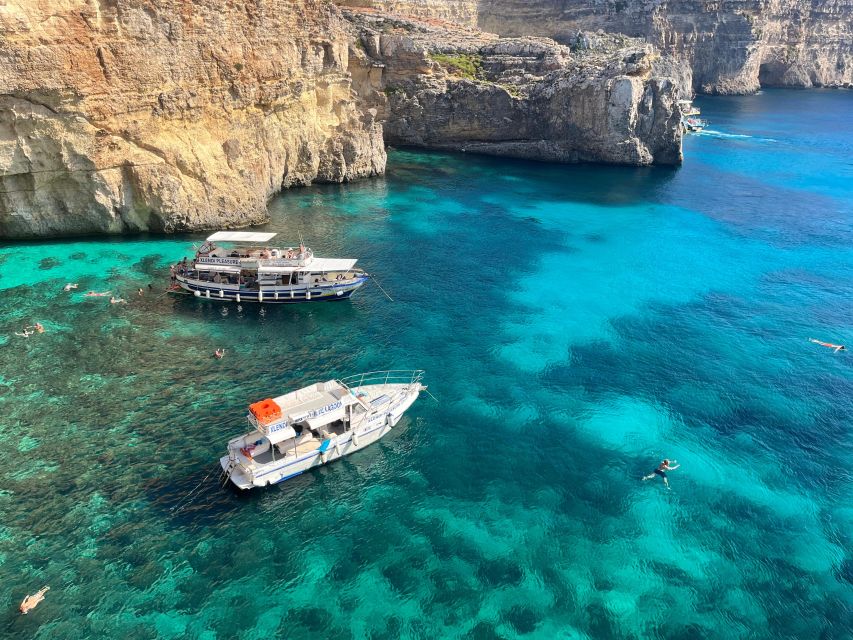 Malta/Gozo: Private Boat to Blue/Crystal Lagoon & Caves - Inclusions