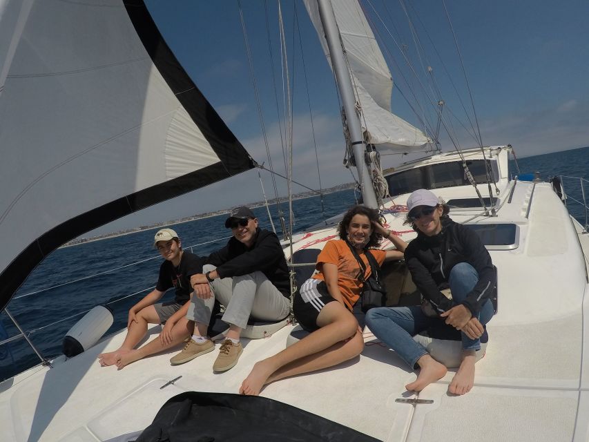 Marina Del Rey : 4 Hour Private Catamaran Sailboat for 6 - Sightseeing and Wildlife Viewing