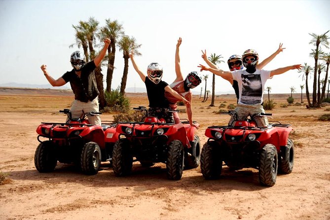 Marrakech Palmeraie Quad Bike Desert Adventure - Logistics