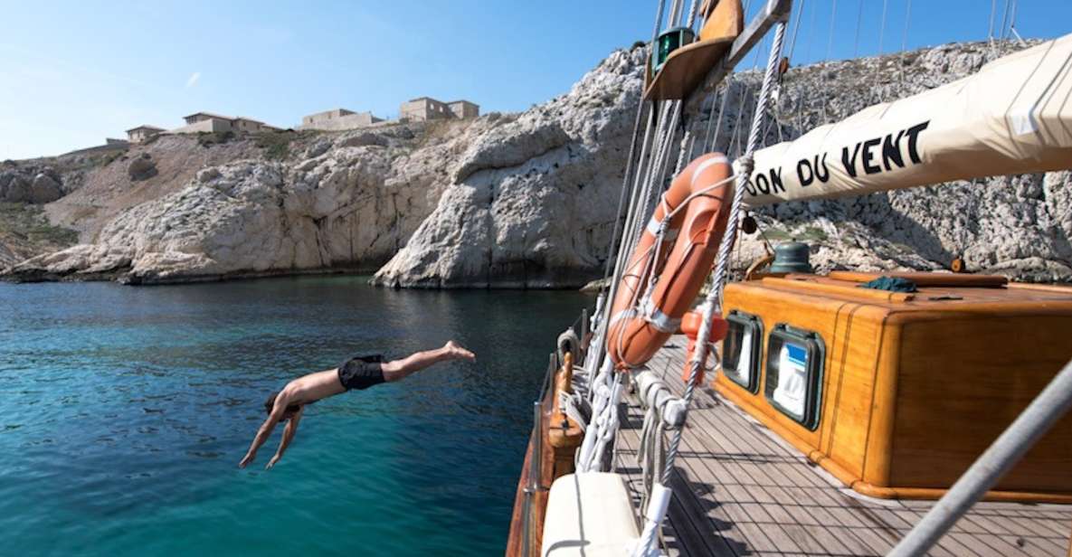 Marseille: Calanques Sailing Day Trip With Lunch and Wine - Inclusions