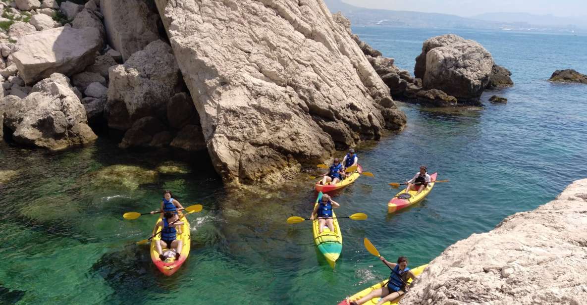 Marseille: Côte Bleue Calanques Half-Day Kayak Tour - Inclusions