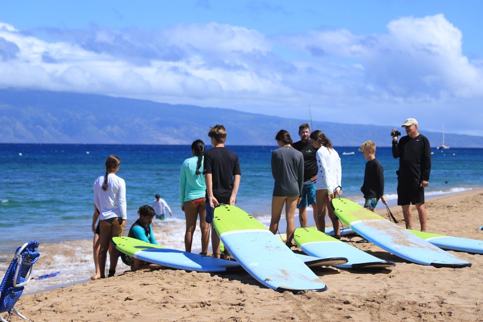 Maui: Group Surf Lesson - Lesson Inclusions