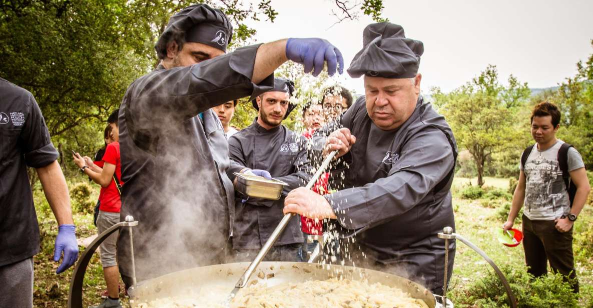 Meteora Truffle Hunting Experience With Lunch & Museum Visit - Lunch and Cooking Setup