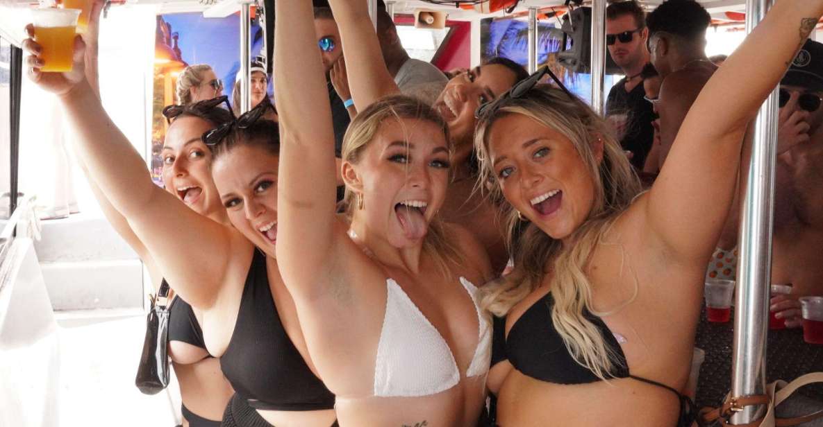 Miami: Booze Cruise Boat Party With Dj, Snacks, & Open Bar - Entertainment and Activities