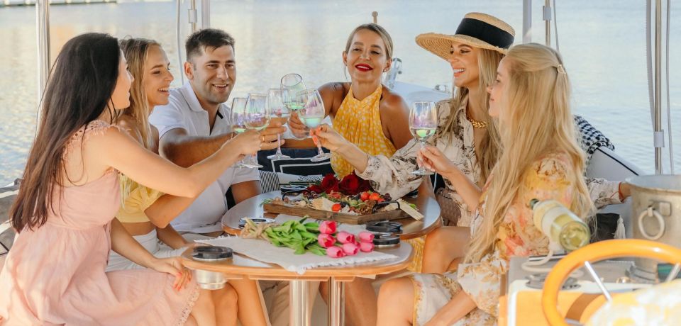 Miami: Luxury E-Boat Cruise With Wine and Charcuterie Board - Wine and Charcuterie Board