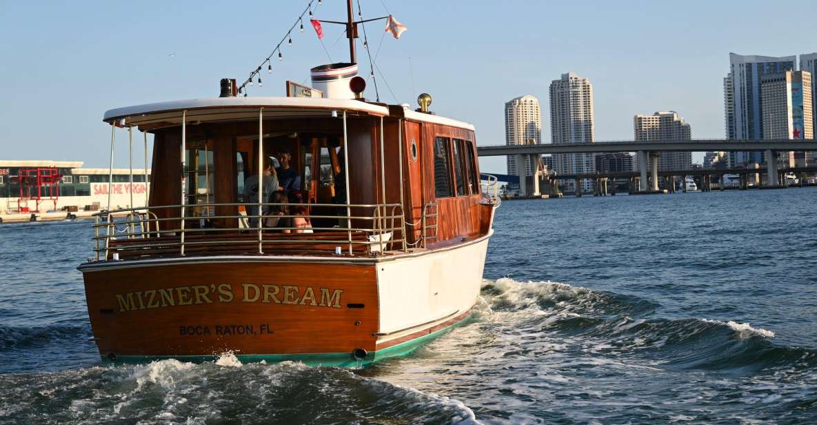 Miami: Miami Skyline Vintage Yacht Cruise, - Cruise Details