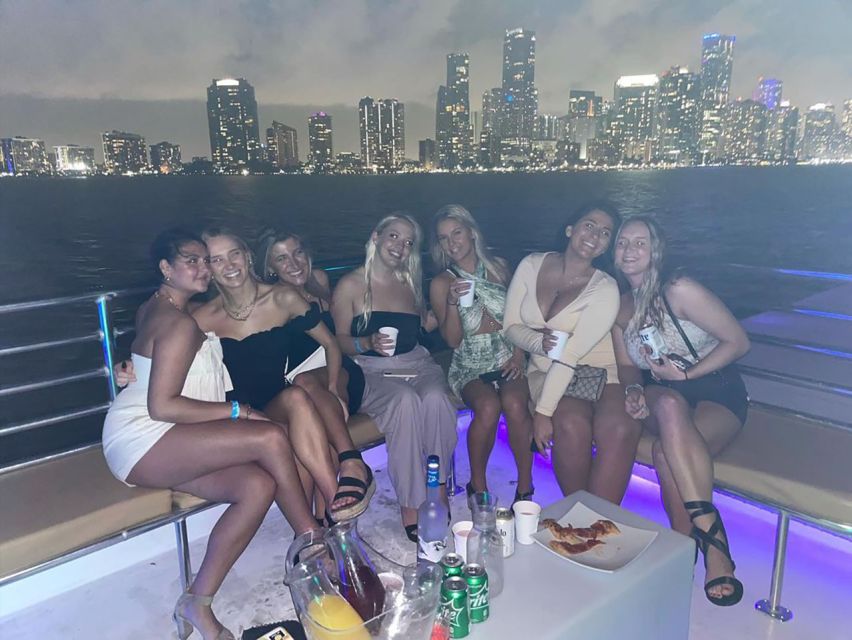 Miami: Ultimate Boat Party, Party Bus and Nightclub Entry - Inclusions in the Package