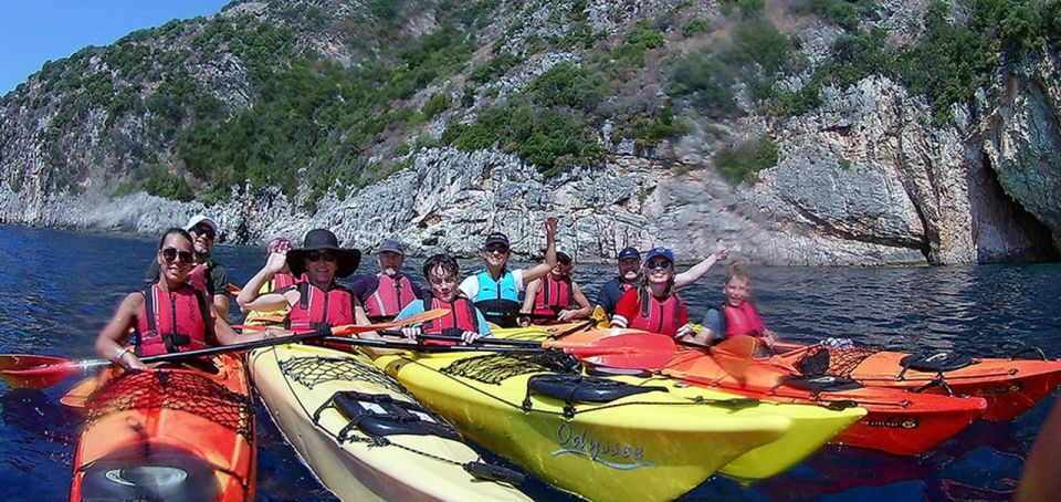 Mikros Gialos: Lefkada Guided Kayak Tour With Refreshments - Included Amenities