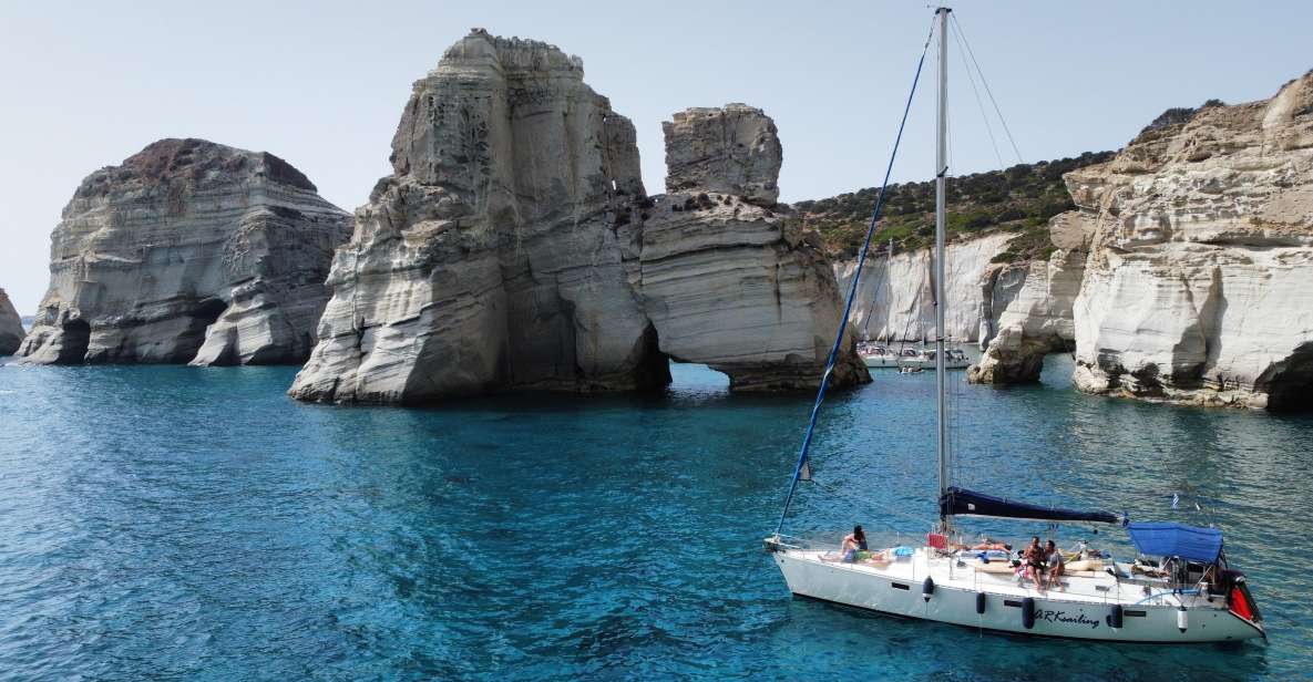 Milos : Private Full Day Cruise to Kleftiko With Lunch - Included Activities