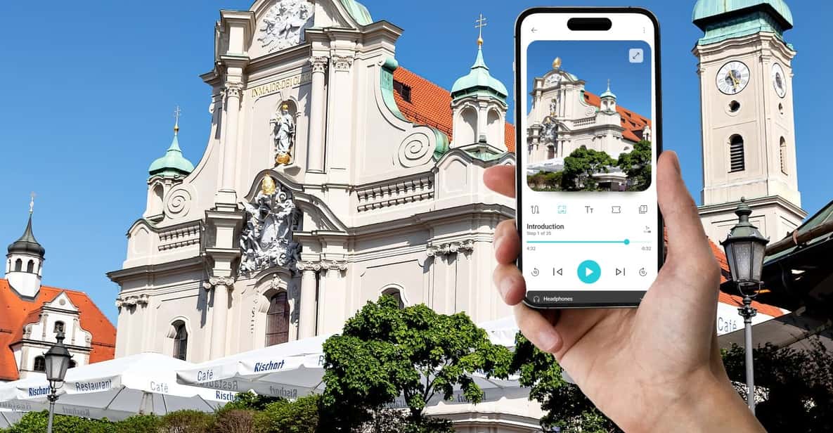 Munich History and Architecture In-App Audio Walk (ENG) - Tour Features and Accessibility