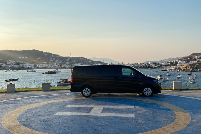 Mykonos Aiport - Port Tranfers - From/To Point to Point to Every Location - Booking and Availability