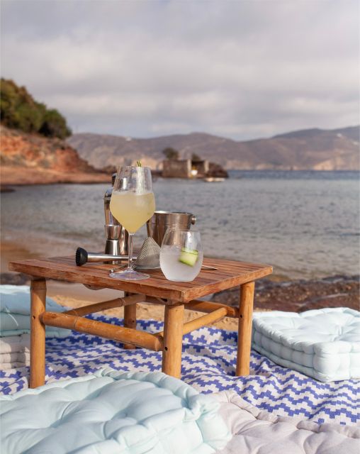 Mykonos: Sunset Cocktail Making Class on a Secluded Beach - Grecian Spirit Infusions