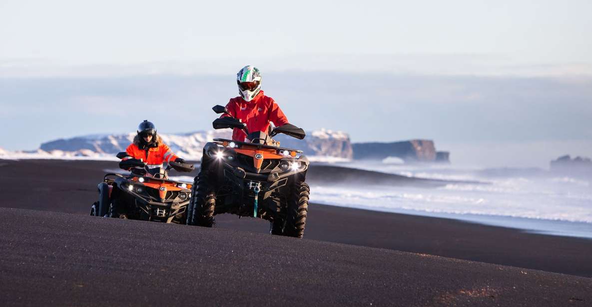 Mýrdalsjökull: South Coast ATV Quad Bike Safari - Black Sand Landscapes