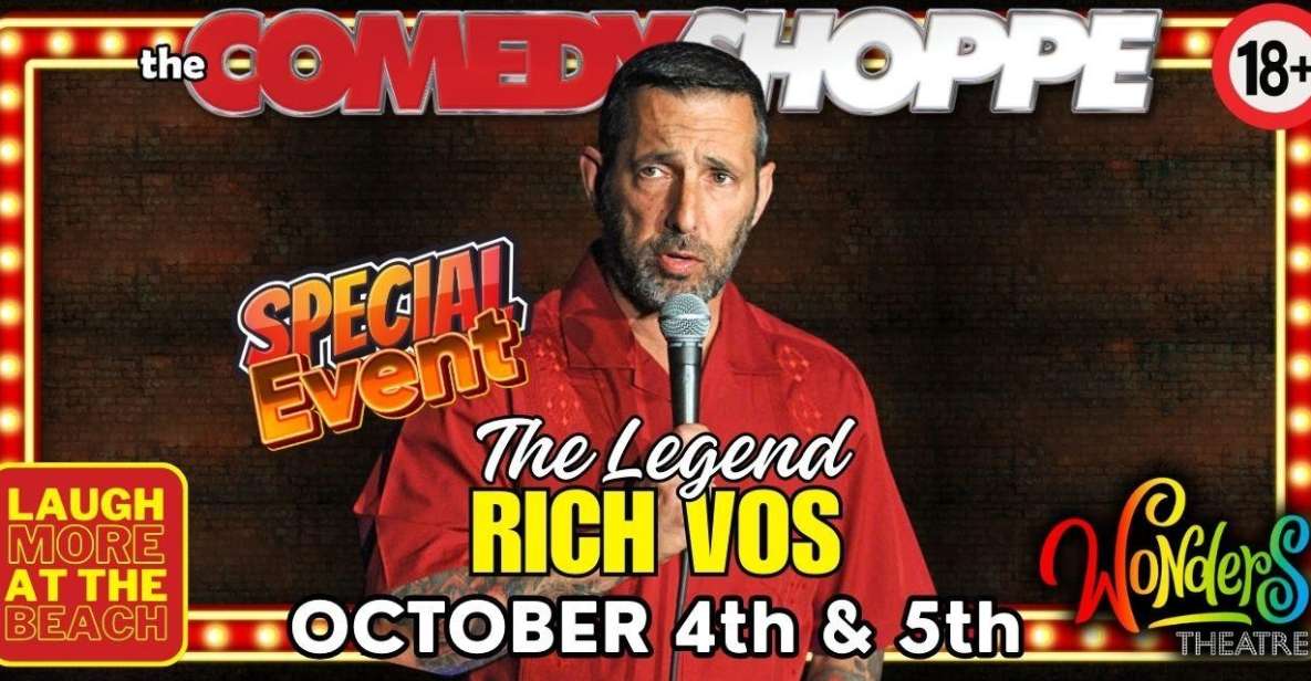 Myrtle Beach: The Comedy Shoppe at Wonders Theatre Ticket - Experience Highlights