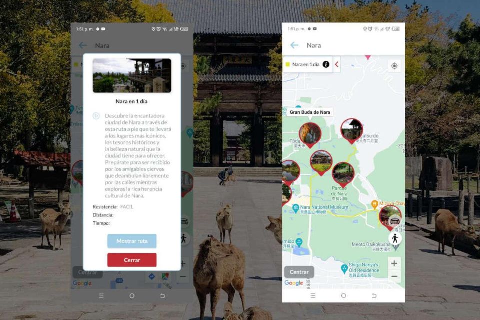 Nara Self-Guided App With Multi-Language Audio Guide - Highlights of Nara Attractions