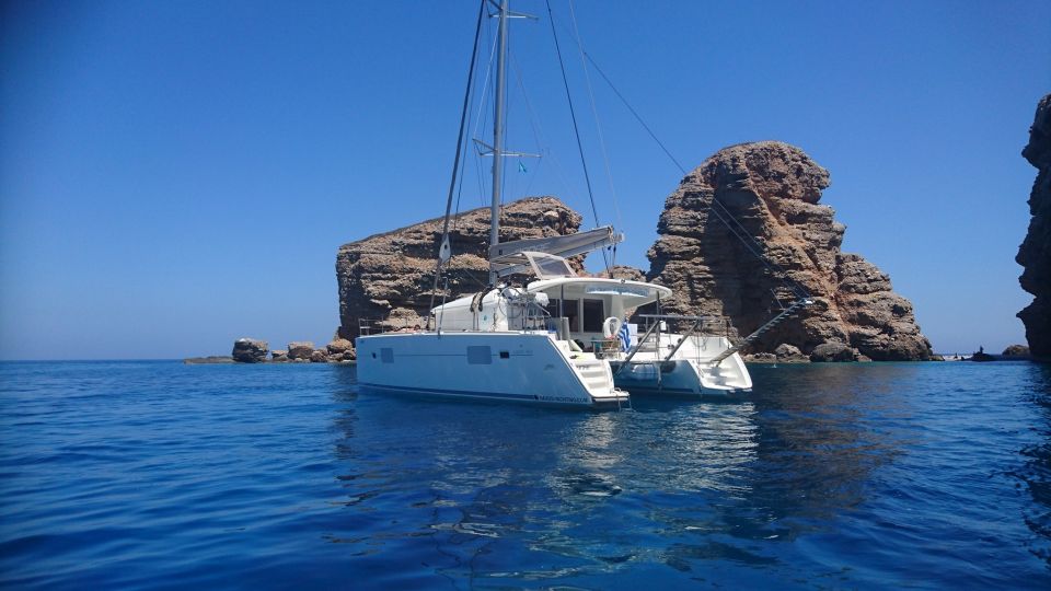 Naxos: Catamaran Cruise With Swim Stops, Food, and Drinks - Experience Highlights