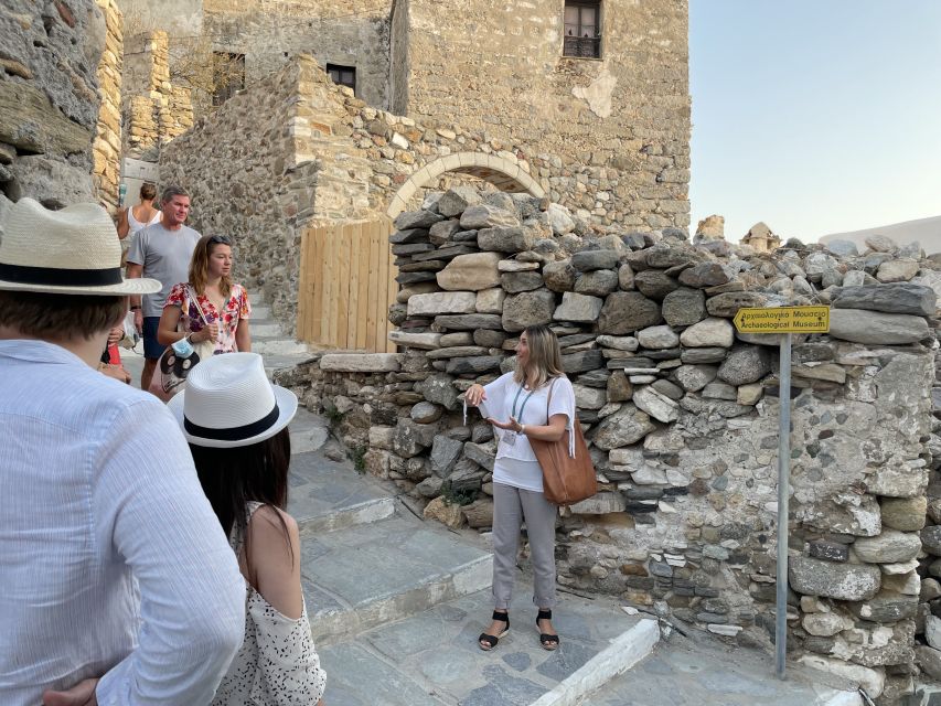 Naxos: Old Town, Castle & Portara Guided Sunset Tour - Mythological Stories and Legends