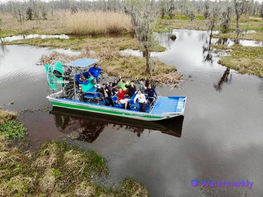 New Orleans: Airboat Swamp & City and Katrina Tour Combo - Tour Itinerary