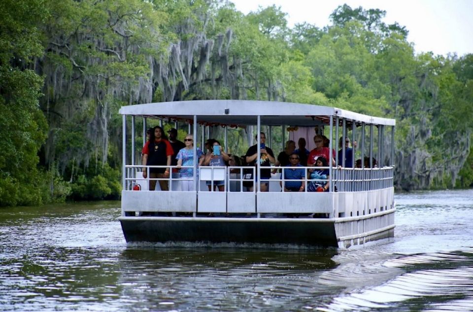 New Orleans: Swamp Tour on Covered Pontoon Boat - Transportation and Accessibility