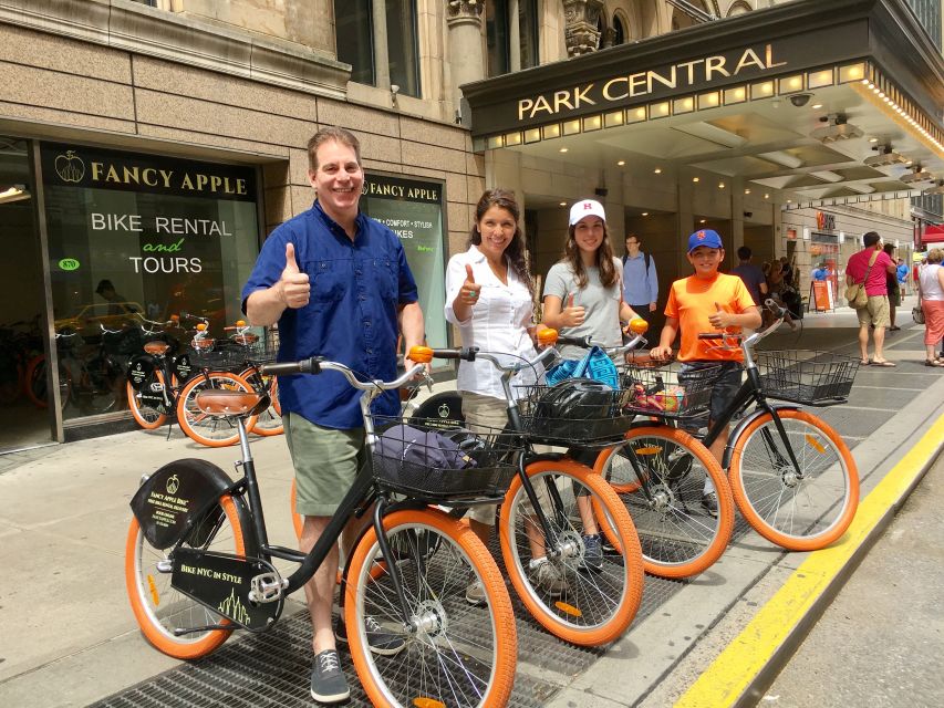 New York City: Best of Central Park Bike Tour - Inclusions