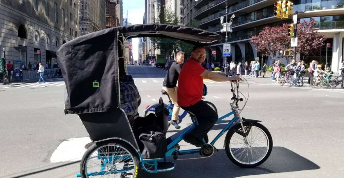 New York City: Deluxe 1.5-Hour Central Park Pedicab Tour - Tour Highlights