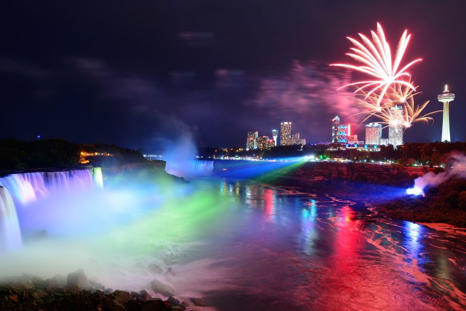 Niagara Falls: Guided Falls Tour With Dinner and Fireworks - Maid of the Mist Boat Cruise